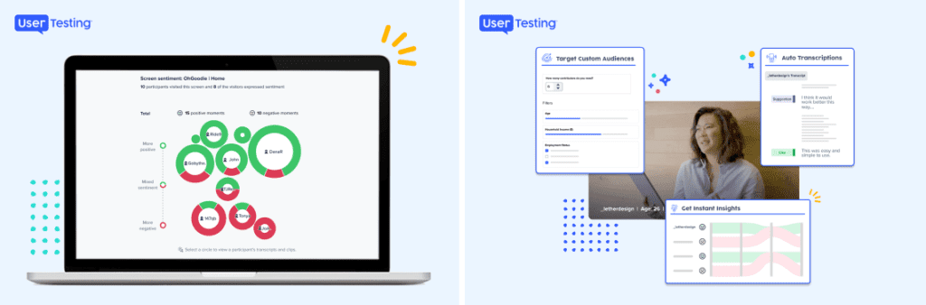 Screenshot of UserTesting app